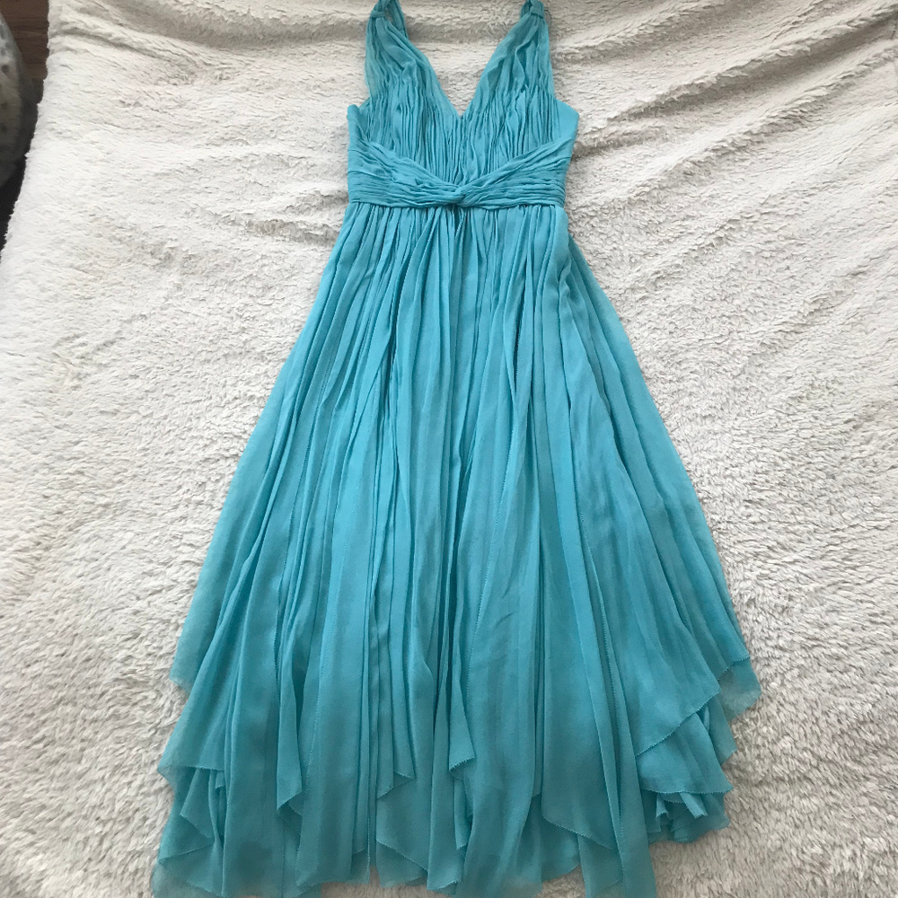 Rickie Freeman Teri Jon Organza Asymetrical NWOT